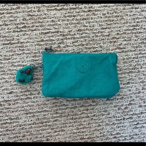 Kipling Blue Pencil Pouch